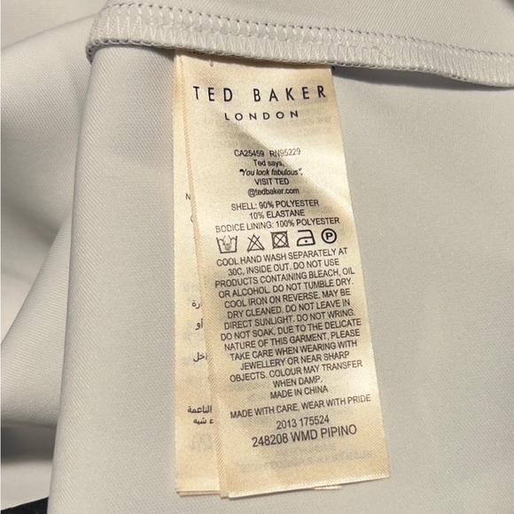 Ted Baker Pipino Skater Dress Ted Baker size3 US size8-10 - Picture 6 of 7